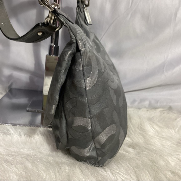 Coach Kristin Gray Optic Metallic Convertible Bag E1168-18281 - Picture 5 of 13